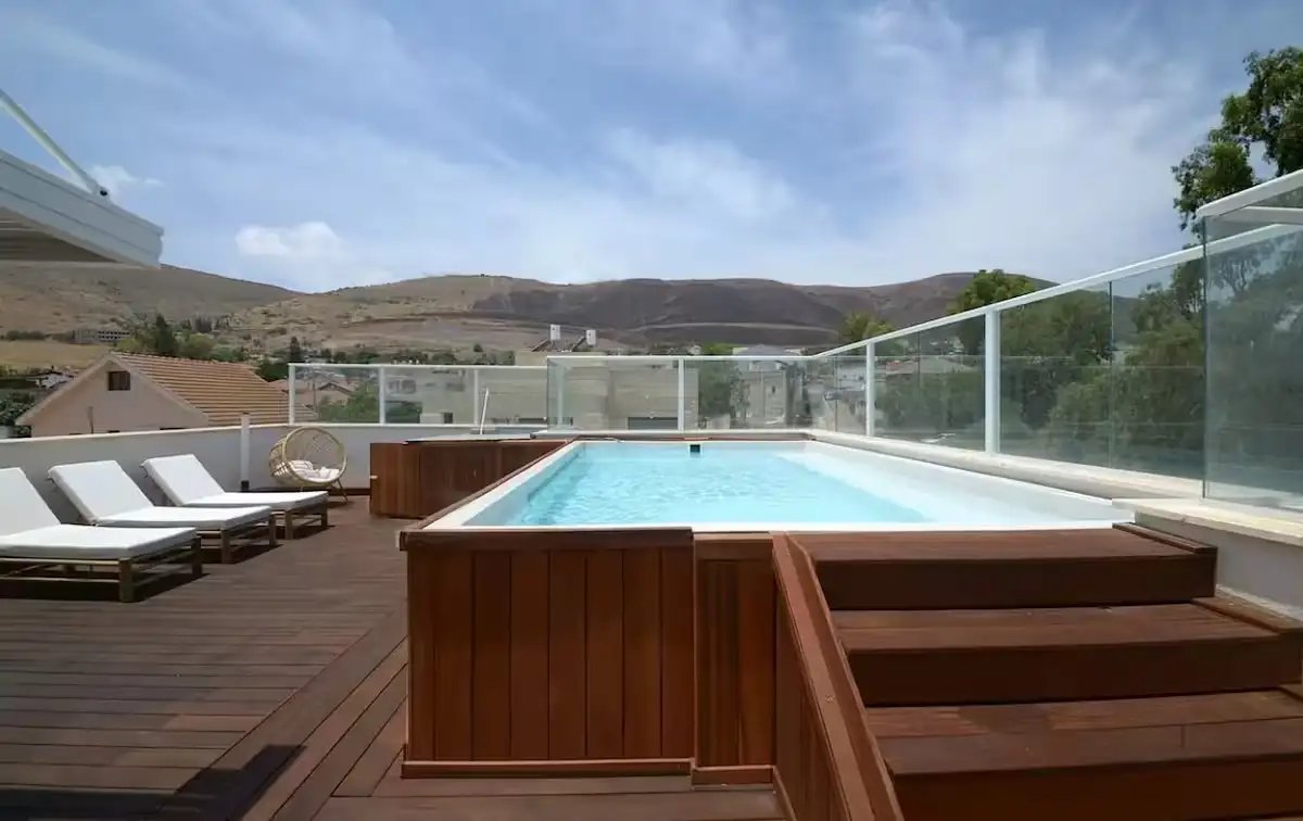 Luxury villa Kobado on the Sea of Galilee, Moshav Yavniel