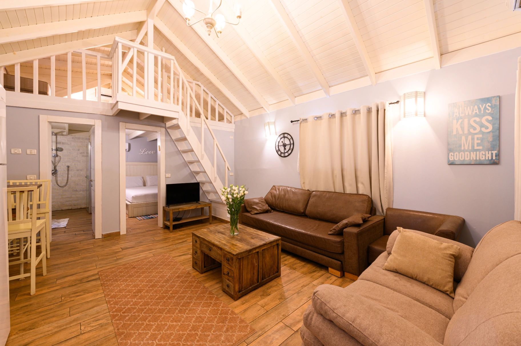 Family Cabin Gallery - Yeluz Cabins in Yavne'el, Kinneret, Israel