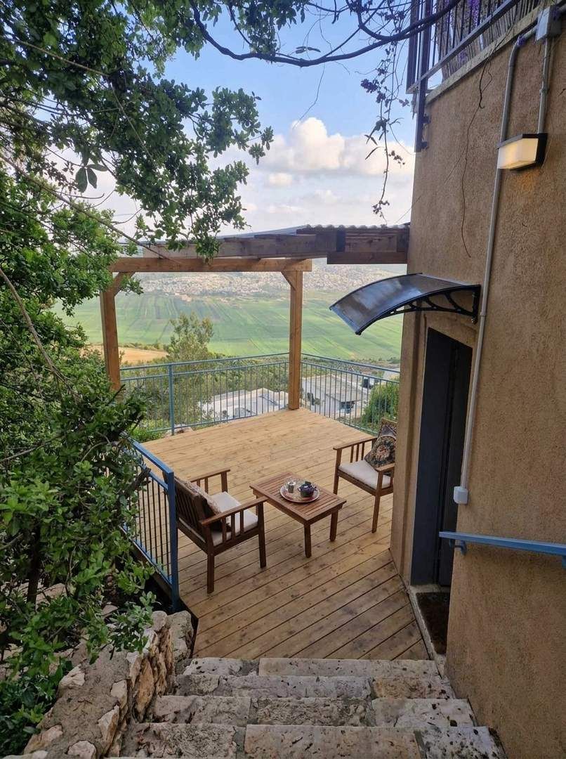 Double suite in a quiet location facing the view in Hararit, Lower Galilee, Israel